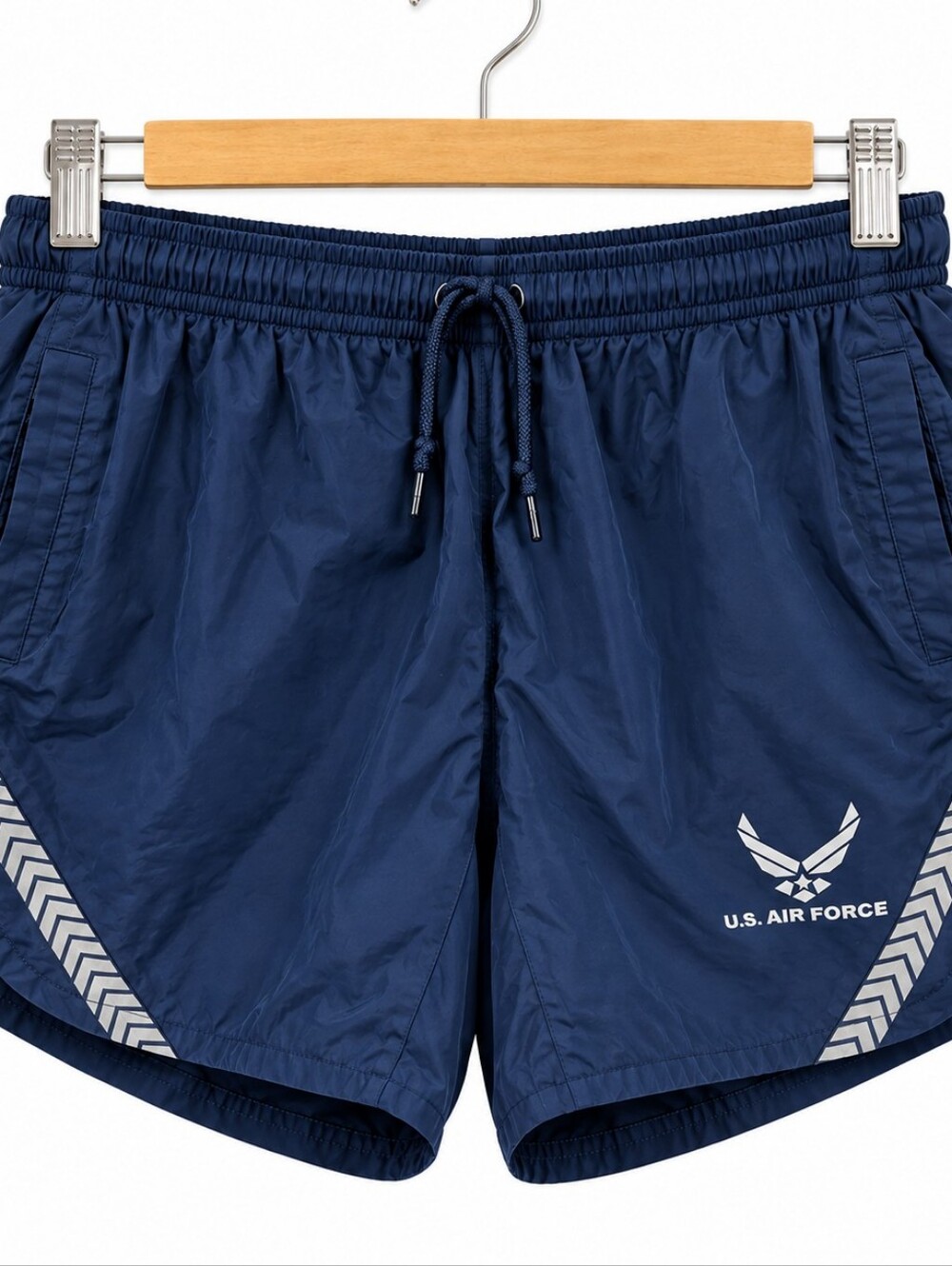 U.S. Air Force PT Training Running Shorts Reflective Athletic Military